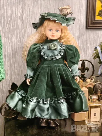 Стара порцеланова кукла , снимка 2 - Колекции - 47453139