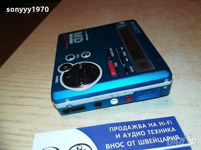 SONY MZ-R70 MINIDISC RECORDER-MADE IN JAPAN, снимка 6 - MP3 и MP4 плеъри - 28592869