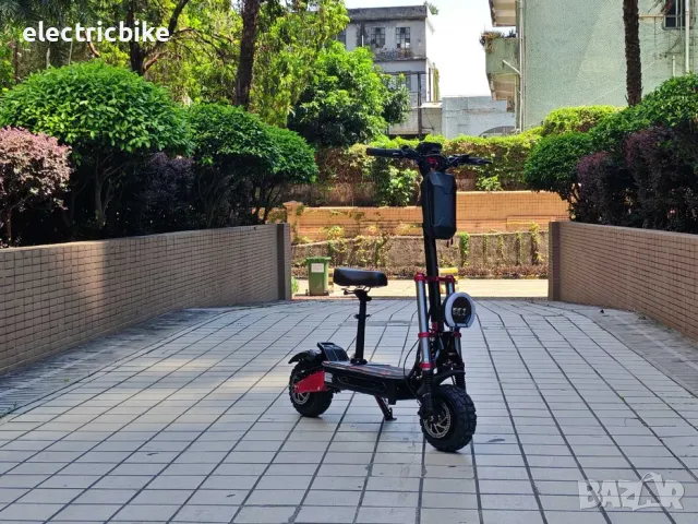 Офроуд електрическa тротинетка Quickwheel GT 6000W,38Аh+NFC система, снимка 9 - Велосипеди - 47671617