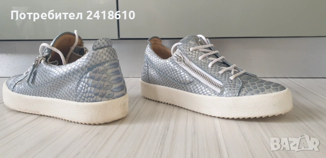 Giuseppe Zanotti Leather Sneakers Size 38 - 24.5см ОРИГИНАЛ! ЕСТЕСТВЕНА Кожа!, снимка 10 - Кецове - 53384592