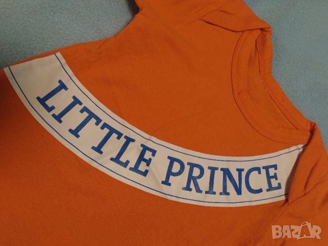 Бебешка тениска "Малък принц", снимка 6 - Бебешки блузки - 43790459