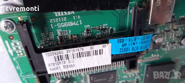 MAIN BOARD, 17MB95S-1, V.1 211212 FOR Toshiba 48L3433DG, снимка 2 - Части и Платки - 34920644
