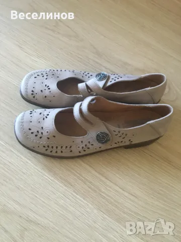 Дамски ниски обувки естествена кожа Luftpolster , снимка 2 - Дамски елегантни обувки - 50137037