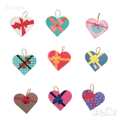 4351 Мини картичка Сърце