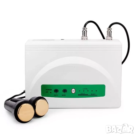 Ултразвуков уред за лице и тяло 2 в 1 , за лице, тяло, очи, масаж, спа, снимка 10 - Козметични уреди - 52035462