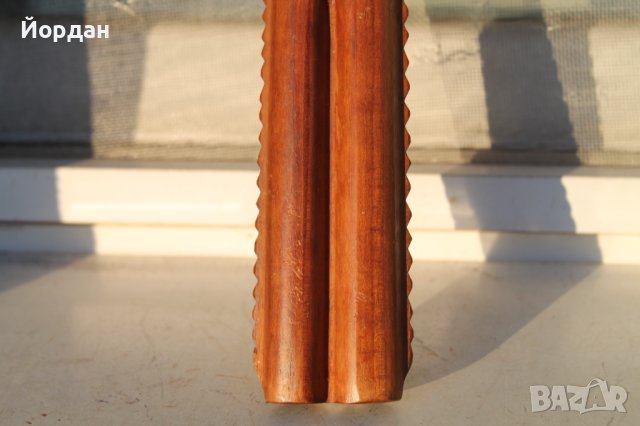 Двойна дървена свирка, снимка 8 - Антикварни и старинни предмети - 44115405