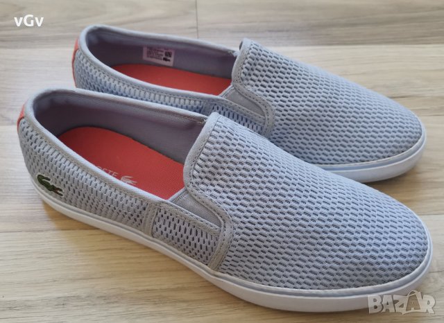 Дамски Гуменки Lacoste  Gazon - 40, снимка 3 - Маратонки - 33489509