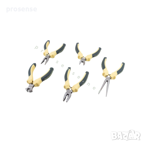 Мини Клещи 5”-125мм Комплект 5 части Rockforce , снимка 2 - Аксесоари и консумативи - 44856583