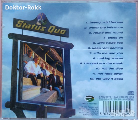 Status Quo – Under The Influence (CD) - 1999, снимка 2 - CD дискове - 38400619