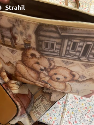 Кафява чанта с мечета, снимка 6 - Чанти - 51319626