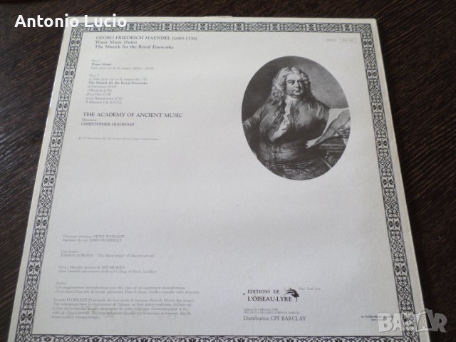 Haendel - Water music , снимка 2 - Грамофонни плочи - 43951184