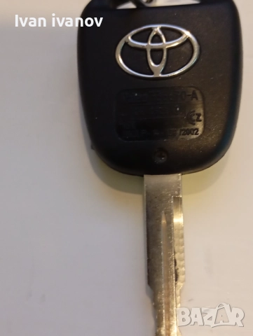Ключ за Тойота Valeo, снимка 3 - Аксесоари и консумативи - 52516709
