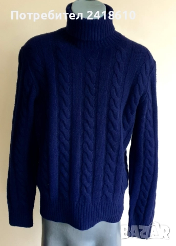 POLO Ralph Lauren Cable Wool / POLO Mens Size М НОВО! ОРИГИНАЛ! Мъжки Пуловер Поло!
