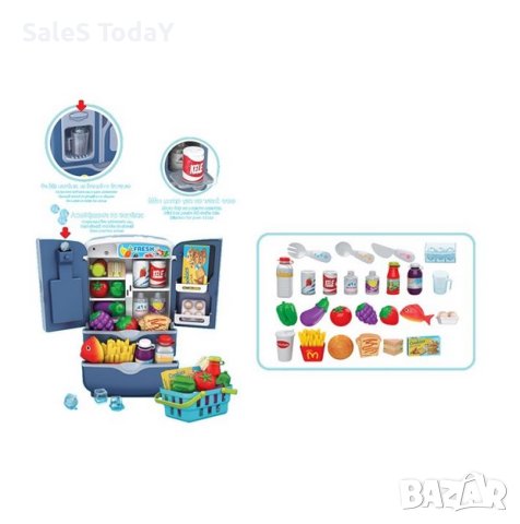 Детски хладилник, звук, светлина и аксесоари, снимка 2 - Образователни игри - 43193622