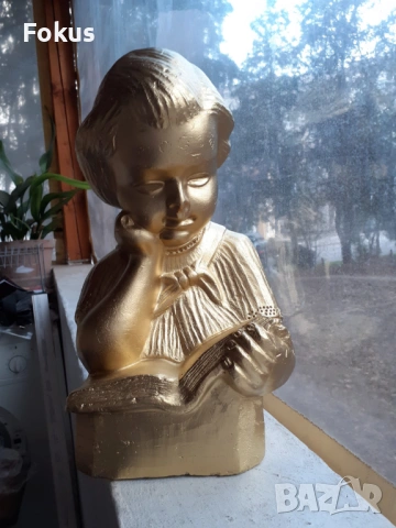 Статуя фигура бюст гипс, снимка 2 - Антикварни и старинни предмети - 53443946