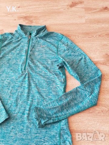 Оригинално дамско горнище Nike Running Dri-Fit, снимка 3 - Блузи с дълъг ръкав и пуловери - 39347725