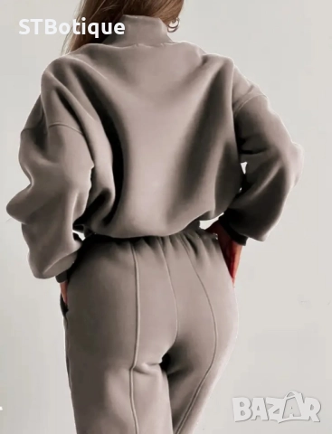 🎀 Дамски Спортен Комплект с Висока Яка – Нов от STBoutique 🎀, снимка 7 - Спортни екипи - 51941696