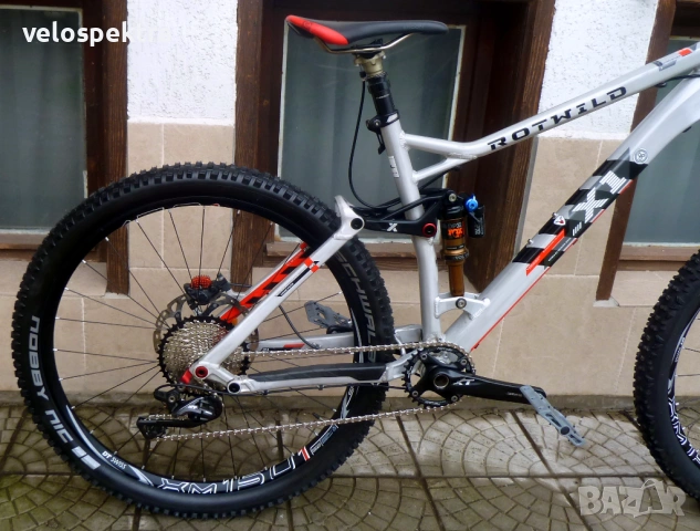Ендуро РОТУИЛД  27.5"! "мека" рамка ! Фул ФОКС ! 11 скорости ХТ !, снимка 18 - Велосипеди - 53285987