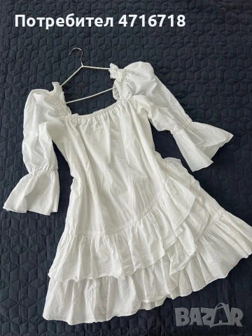 бяла рокля. празнична, снимка 2 - Рокли - 53194480