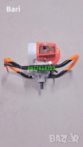 Моторен бензинов свредел 52CC + подарък свредло 200мм, снимка 5 - Градинска техника - 41787096