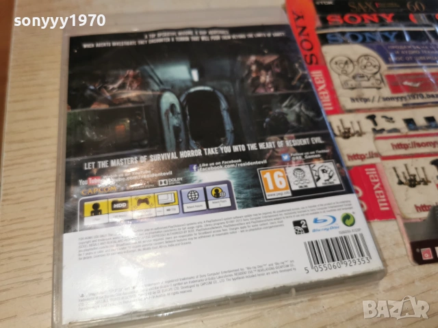 SONY PS3 GAME-RESIDENT EVIL 1201260951, снимка 15 - Игри за PlayStation - 53069484