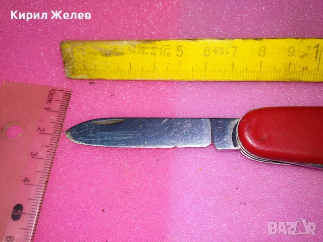 СТАРО КОМБИНИРАНО МНОГОФУНКЦИОНАЛНО ДЖОБНО НОЖЧЕ За КОЛЕКЦИЯ ПОЛЗВАНЕ 41998, снимка 3 - Колекции - 44041421