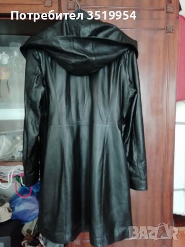 Модерно палто от естествена кожа , снимка 2 - Палта, манта - 38756993