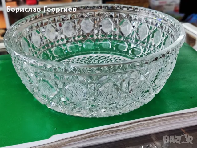 кристална купа, снимка 3 - Колекции - 48676568