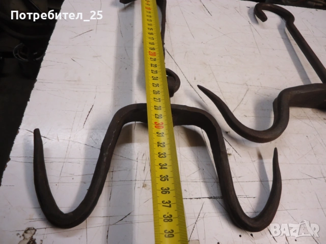 Ковани куки-ченгели, снимка 6 - Други ценни предмети - 53240433
