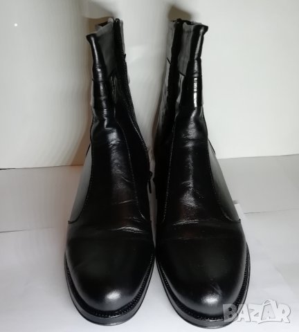 Нови дамски боти от естествена кожа 38 номер., снимка 2 - Дамски боти - 27445992
