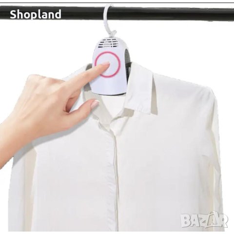 Електрическа сгъваема закачалка за сушене на дрехи, снимка 3 - Сушилни - 43939725
