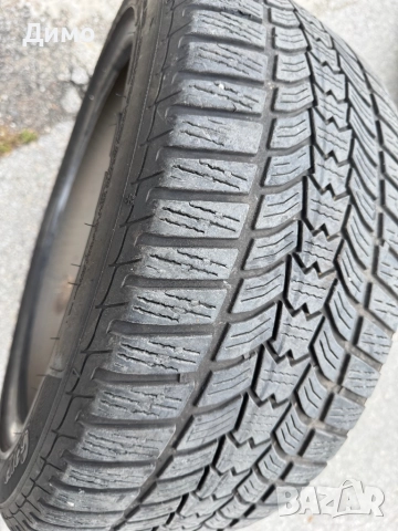Зимни гуми 245/45 R18 100V XL – перфектни, 4 броя, снимка 2 - Гуми и джанти - 52497823