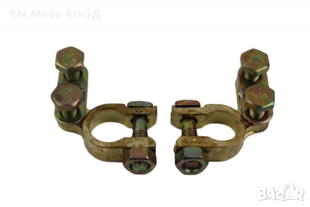 Клеми за Акумулатор +/- 12V/24V Скоби Кабел Бърза Връзка Маса Мост, снимка 7 - Аксесоари и консумативи - 32296392