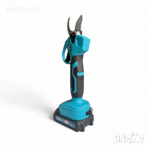 3в1 Акумулаторна Лозарска Ножица и Трион с Омасляване и телескопичен прът 36V 8AH – Dotvix, снимка 4 - Градинска техника - 53457204