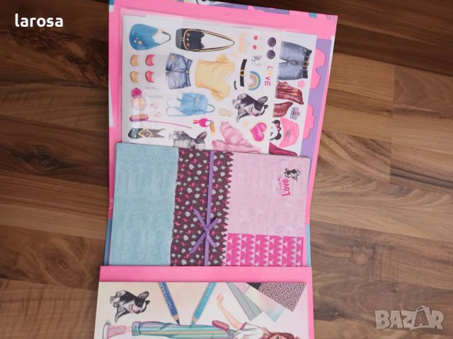 Книга Top model, снимка 5 - Рисуване и оцветяване - 38324389