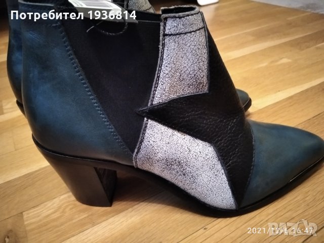 Боти естествена кожа DIESEL с етикет, снимка 7 - Дамски боти - 35051995