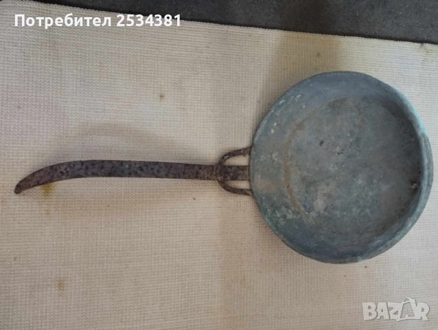 Стар бакърен тиган