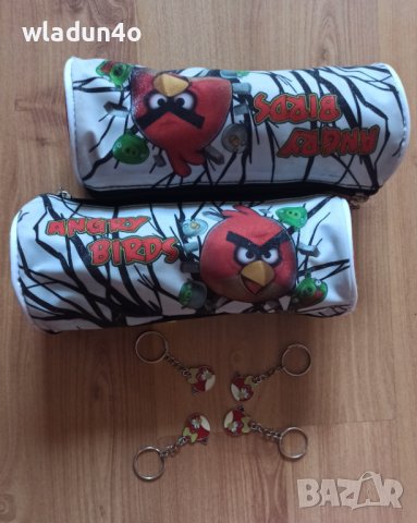 Несесер ANGRY BIRDS и ключодържател -4е, снимка 1