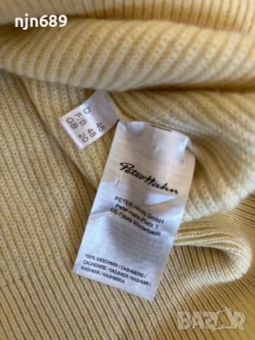 Пуловер от 100% кашмир, снимка 2 - Блузи с дълъг ръкав и пуловери - 52135418