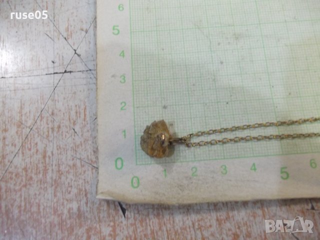 Колие с висулка роза имитационна бижутерия, снимка 7 - Колиета, медальони, синджири - 43078238