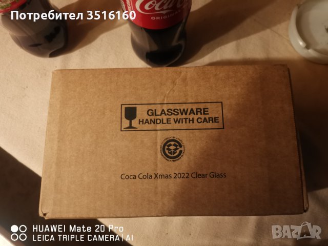 Чаши На Кока Кола/Glass On Coca Cola, снимка 1 - Чаши - 39784106