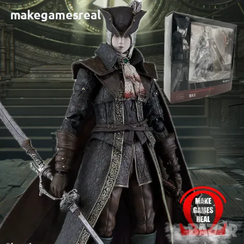 Екшън фигура Bloodborne - Lady Maria Delux Version, снимка 2 - Аксесоари - 42436208