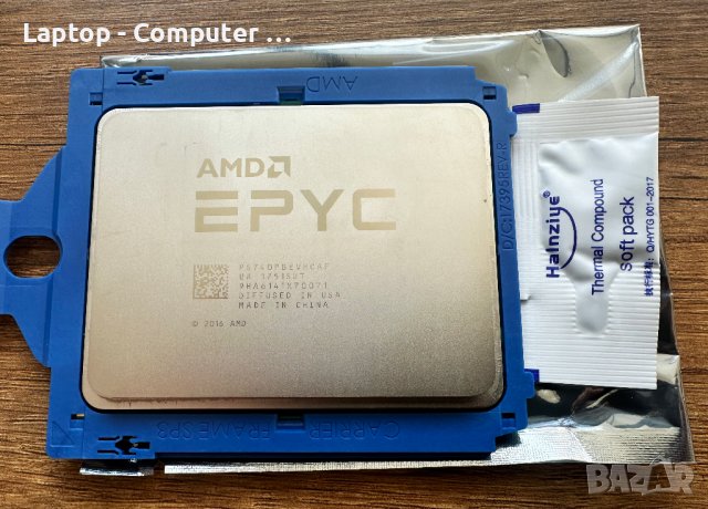 Процесор AMD EPYC 7401P 24ядрен (2.0/3.0GHz 64MB), снимка 1 - Процесори - 44124691