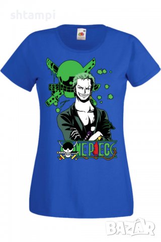 Дамска тениска One Piece Roronoa Zoro 03,Анимация,игра,Празник,Повод., снимка 4 - Тениски - 38073659