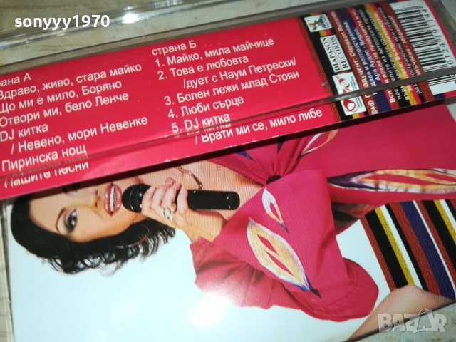 РУМЯНА ПОПОВА-ОБЛОЖКА И КУТИЯ 1506251856, снимка 13 - Аудио касети - 50675760