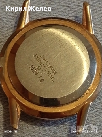 Стар механичен часовник мъжки MAKO SWISS MADE с позлата за КОЛЕКЦИЯ 51445, снимка 7 - Антикварни и старинни предмети - 52352161