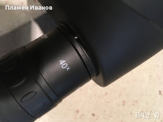 Зрителна тръба от 20x до 60x, снимка 2 - Други спортове - 38528049