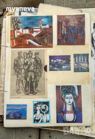 Изкуство от  СОЦА ,каталог с живопис и скулптура. , снимка 16 - Картини - 43750780