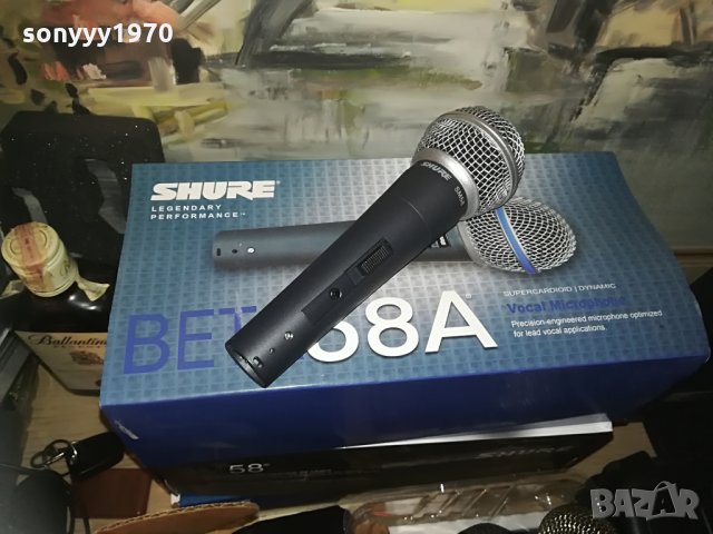 shure sm58-КОМПЛЕКТ, снимка 3 - Микрофони - 28991112