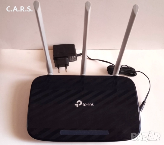 TP-Link AC750 Dual Band Router Archer (C20) v5.0, снимка 2 - Рутери - 52350317